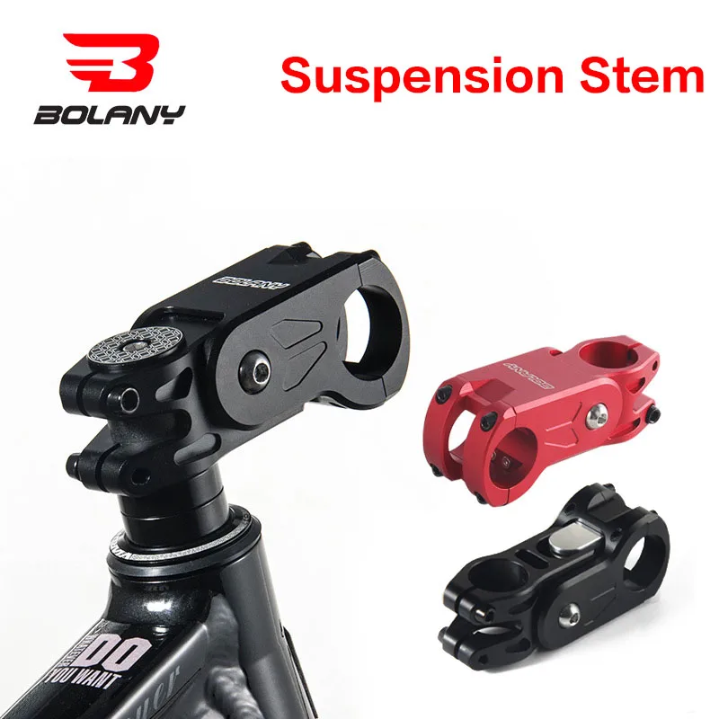 

BOLANY Suspension Stem 20-degree damper 31.8/80mm Bicycle Handlebar Stem for Road Gravel Bike MTB Power Shock-Absorbing Stem