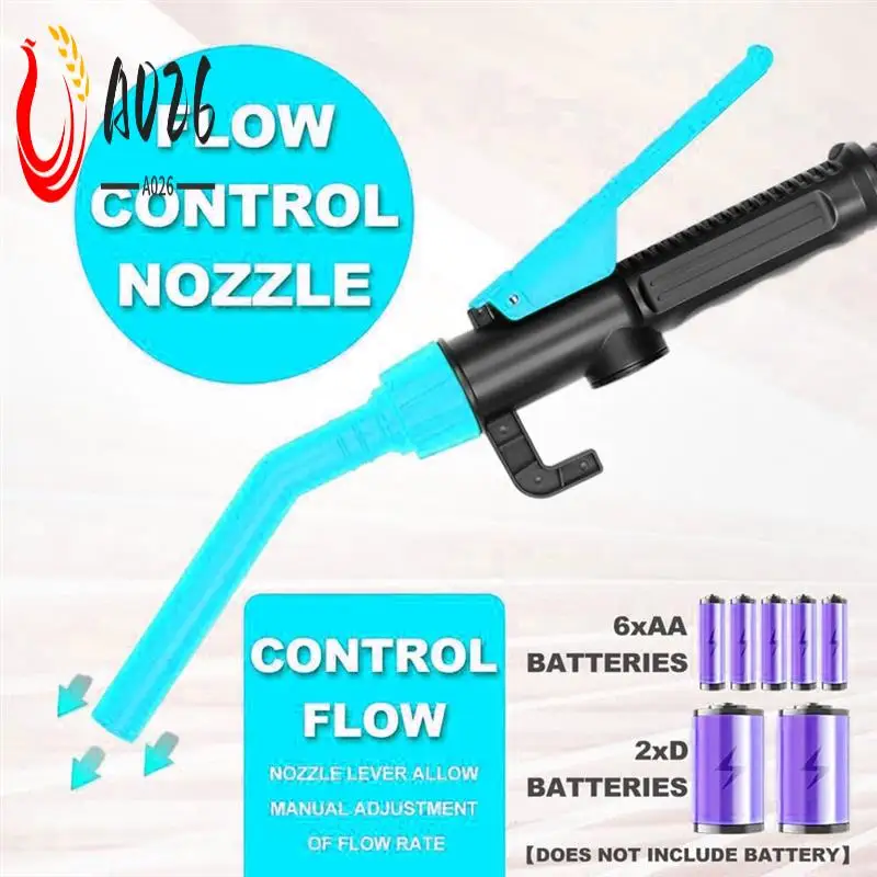 

A026-Upgrade Portable Power Battery Pump, Electric Siphon Pump Water Transfer Pump For Gas, Fuel, Diesel, Water Transfer