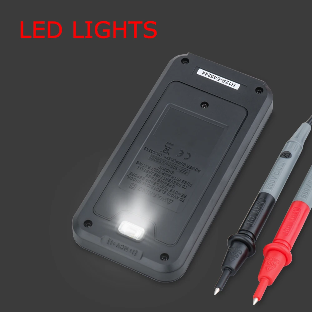 Gvda Digitale Multimeter Ture Rms Ac Dc Ncv Smart Multimetro Tester Ohm Capaciteit Hz Voltage Meter Multitester