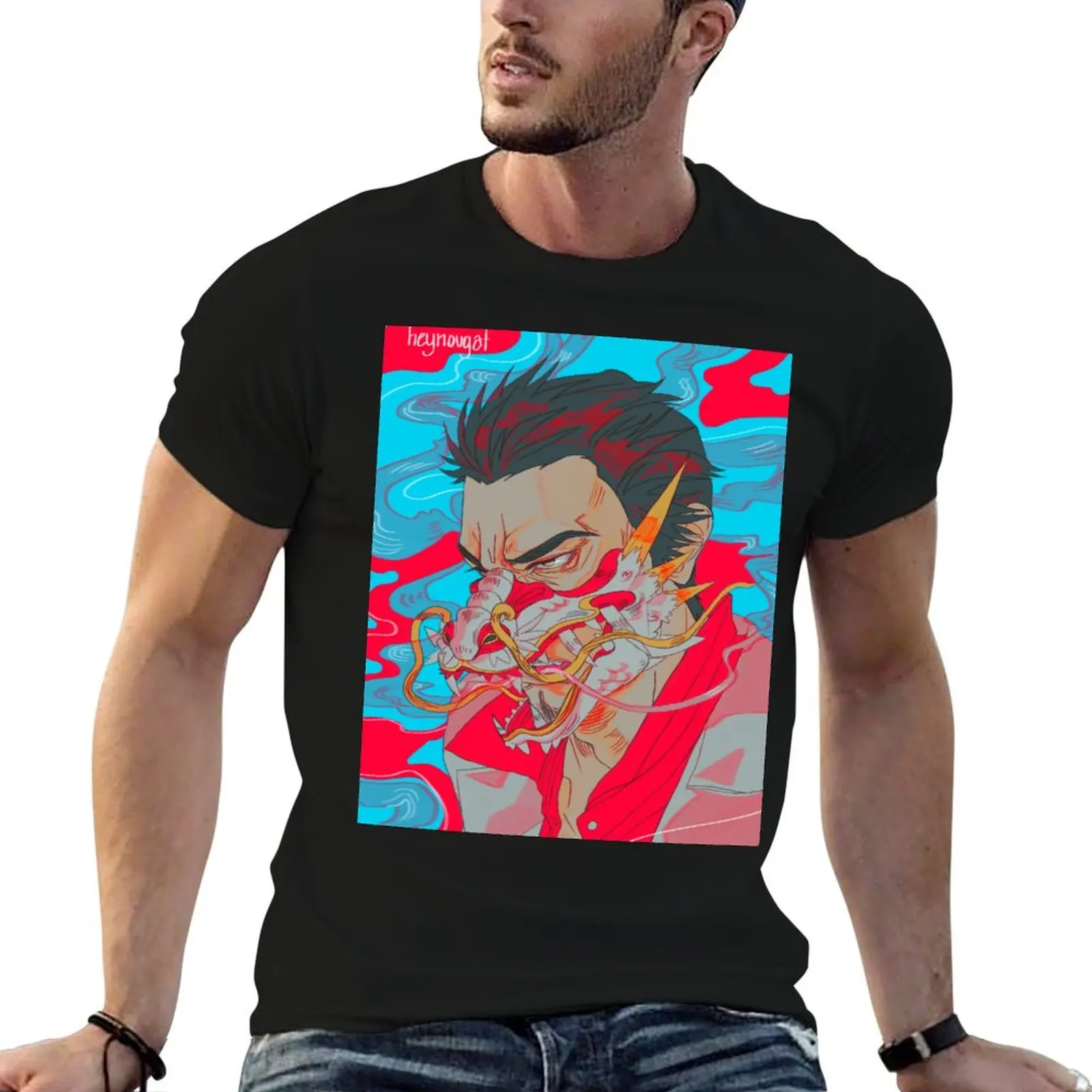 Dragon Kiryu T-Shirt luxury t-shirt topping mens fashion