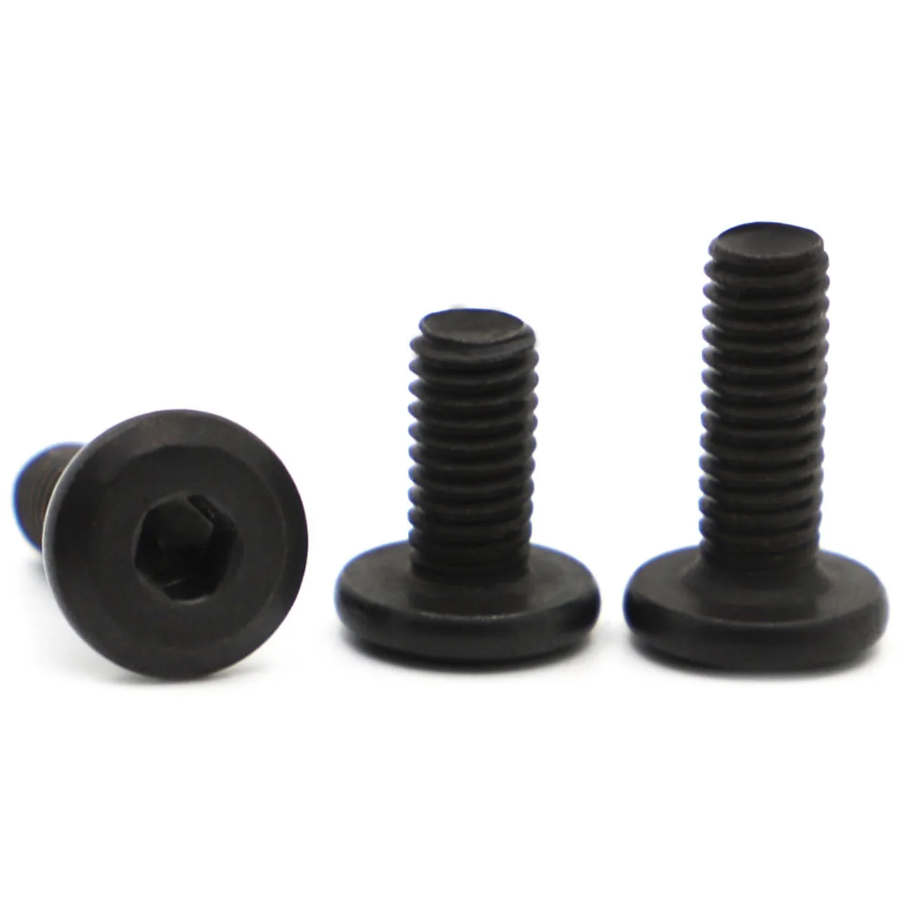 

M5 M6 M8 Black Carbon Steel CM Large Flat Hex Hexagon Socket Allen Screw Furniture Screw Connector Joint Bolt