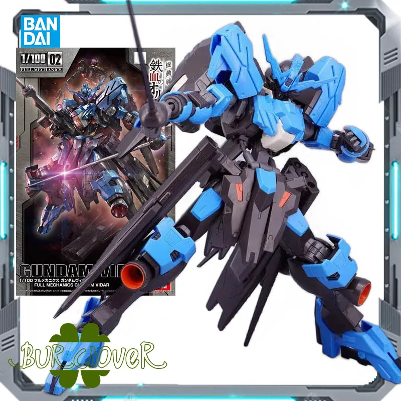 

BANDAI genuine version GUNDAM Robot Model kit FM 1/100 TV GUNDAM VIDAR Action Figure Assembly Plastic Model Toys For Boys Gifts