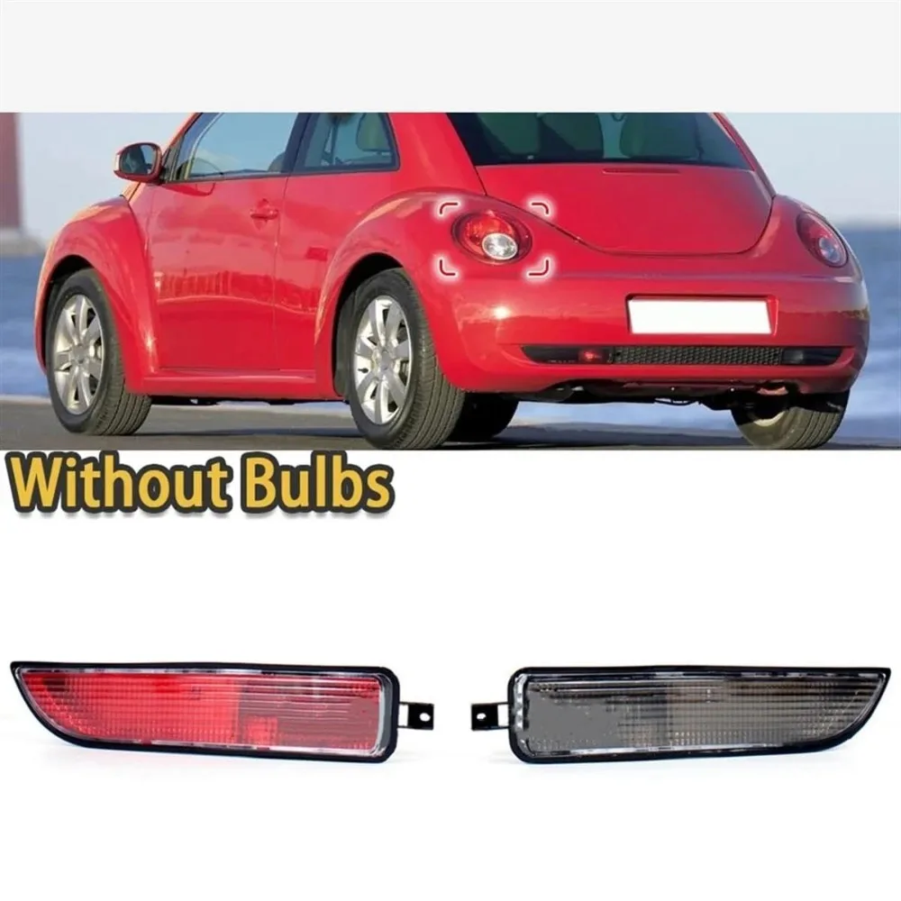 

For LHD VW Beetle 2006 2007 2008 2009 2010 Car-Styling Rear Bumper Reflector Light Lamp Without Bulbs 1C0945701D 1C0945702D