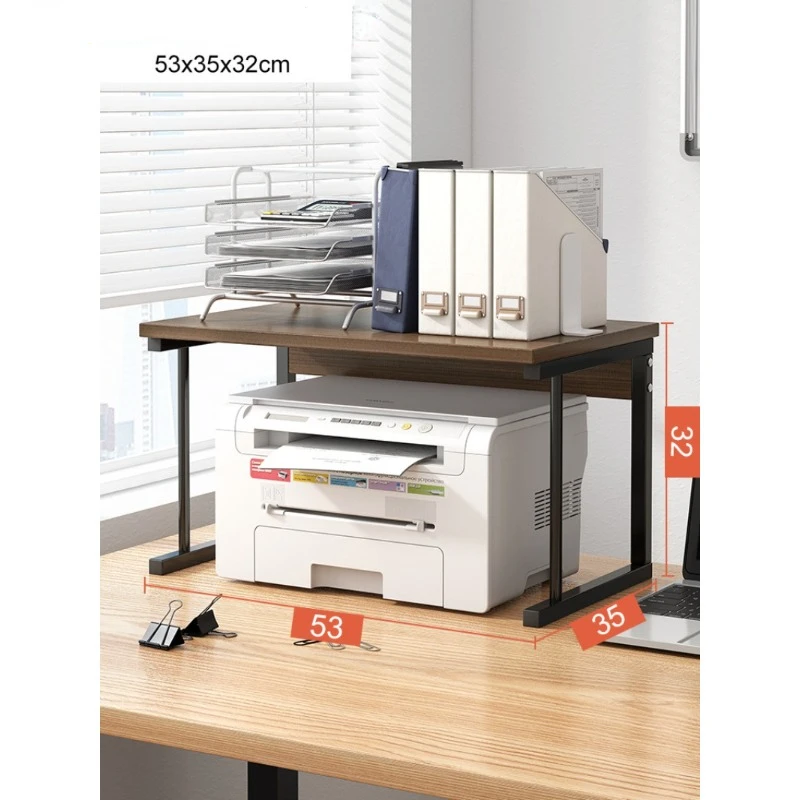 Multifunctional Printer Stand with Multiple Layers of Storage Shelves for Home Office