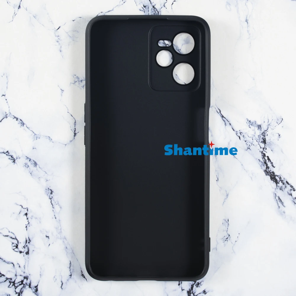 Casing Bumper pelindung ponsel, penutup karet tahan guncangan TPU untuk OPPO Realme C35