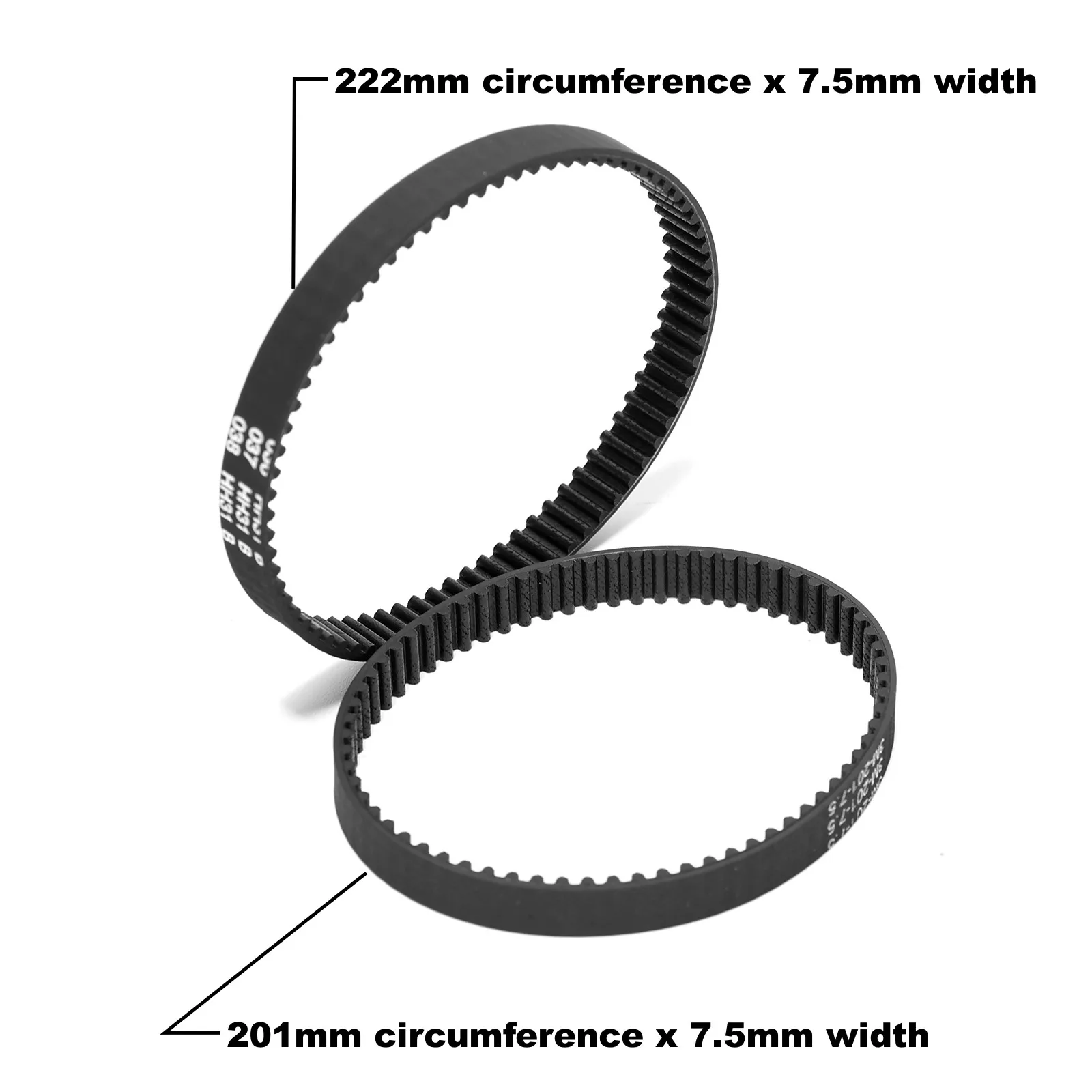 4pcs Vacuum Cleaner Drive Belt 1606419&1606418 Compatible with Bissell ProHeat 2X Revolution 1548,1550,1551,15501,15504,15505