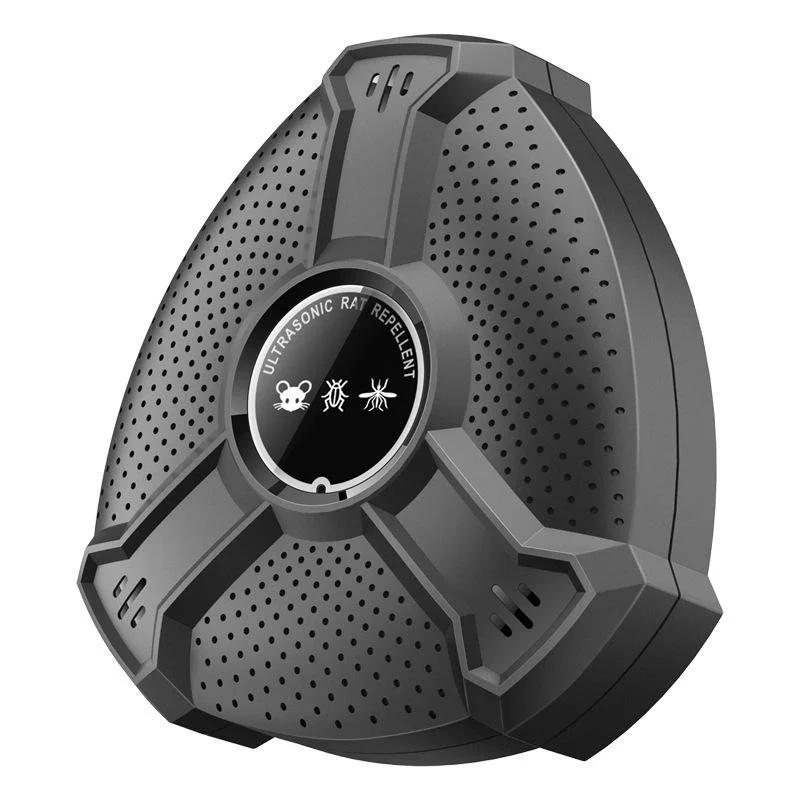 Répulsif à ultrasons intelligent contre les rongeurs, haute puissance, anti-chauve-souris, souris, maison, bureau, avec une large portée, répulsif physique contre les rongeurs