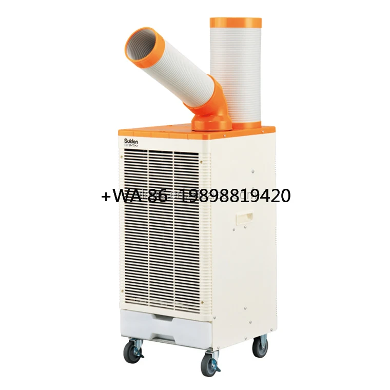 Dubbelkanaal met automatische draaibare SS-40DG-8B industriële spotkoeler