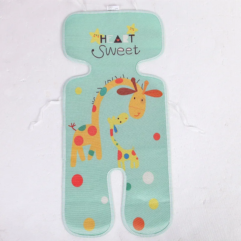 

Baby Stroller Summer Mat Accessories Kindergarten Pram Seat Summer Universal Cushion Ice Silk Cooler