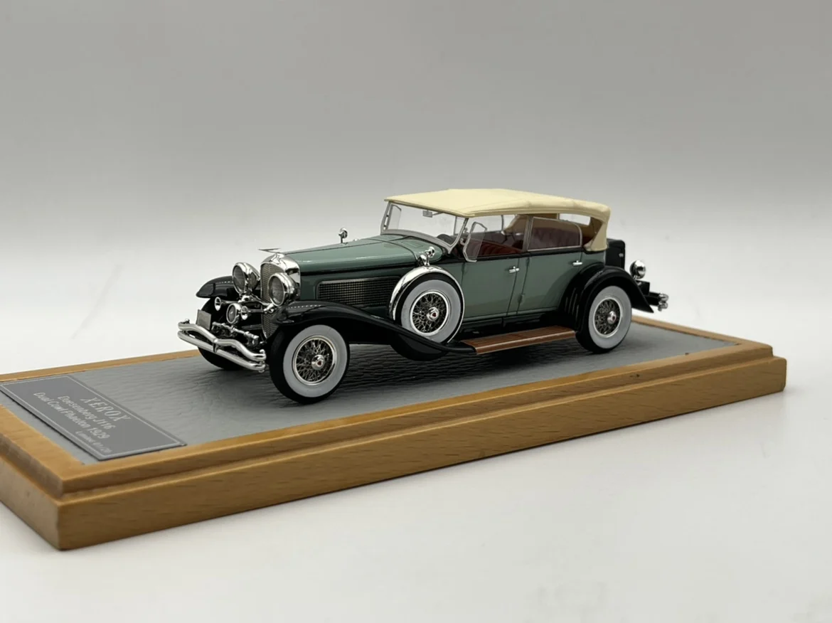 XEROX 1:43 Duesenberg J116 Dual Cowl 1929 Vintage Car Limited to 20 Units Worldwide Resin Metal Static Car Model Toy Gift