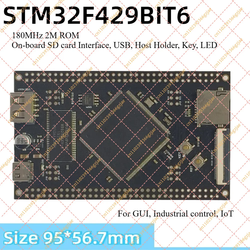 STM32F429BIT6 Core Board Minimum System, GUI Development Board Microcontroller for Projects