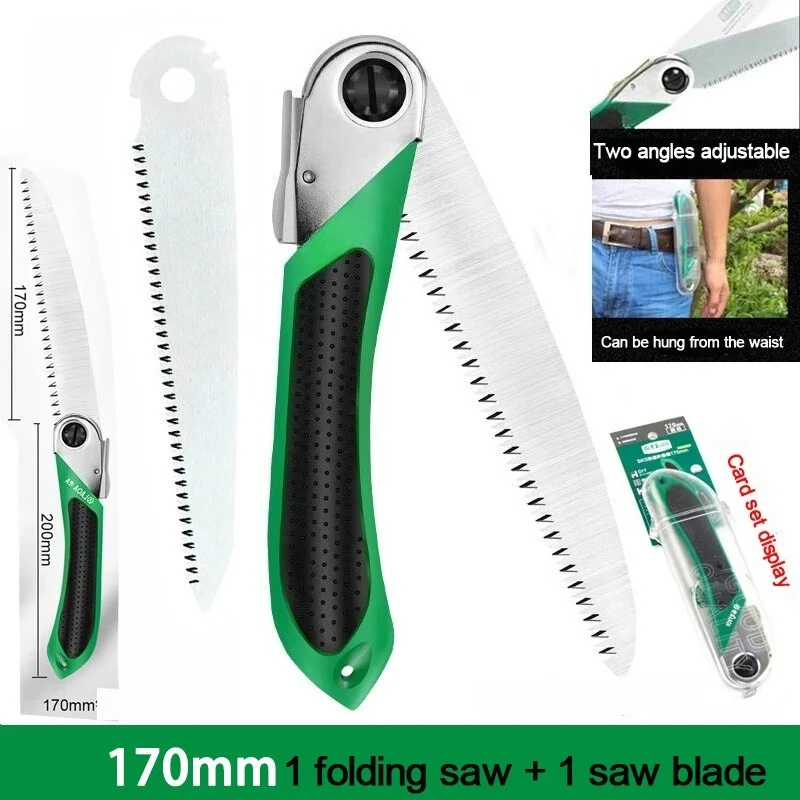 Foldable Sharp Tooth DIY Woodworking Hand Tool Garden Saw Pruner Secateurs Pruning SK5 Gardening Serra Camping Saws