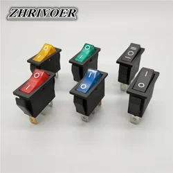 KCD3 Rocker Switch ON-OFF 2 Position 3 Pin Electrical equipment With Light Power Switch 16A 250VAC/ 20A 125VAC 35mm*31mm*14mm