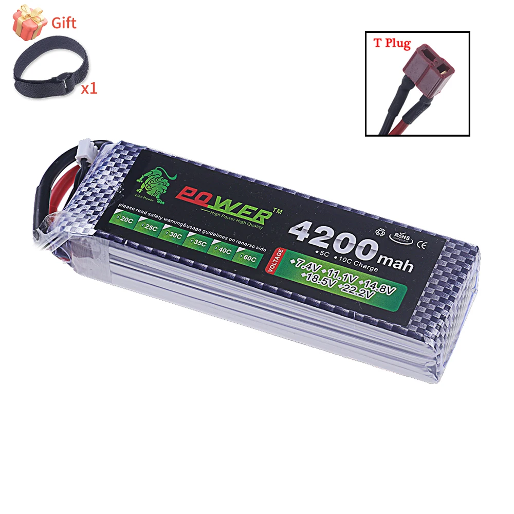 3S 11.1V Lipo Batterij Deans T / XT60 1500mAh 1800mAh 2200mAh 2800mAh 4200mAh 5200mAh 7200mAh Voor RC Auto Vrachtwagen Buggy Racing Boot