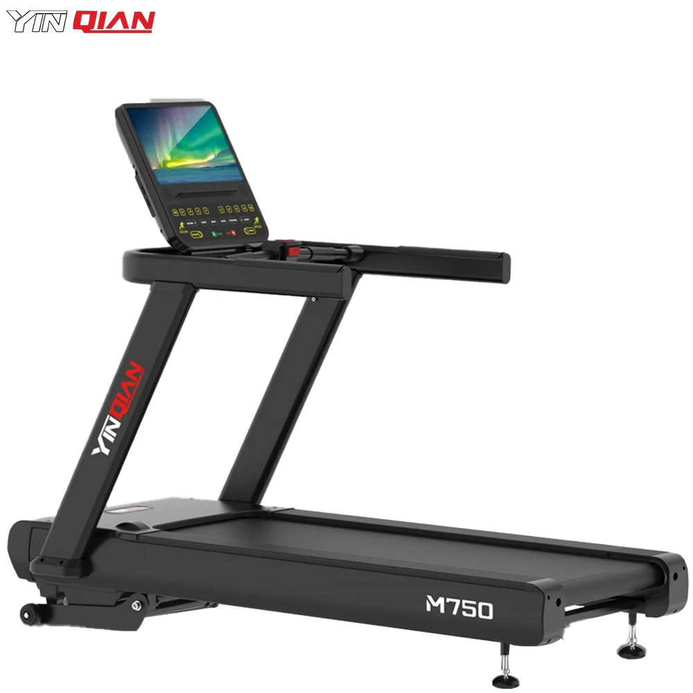 

Hot Selling Gym Fitness Equipment Premium Running Machine Touch Screen Commercial Treadmill for Gym Use 3HP