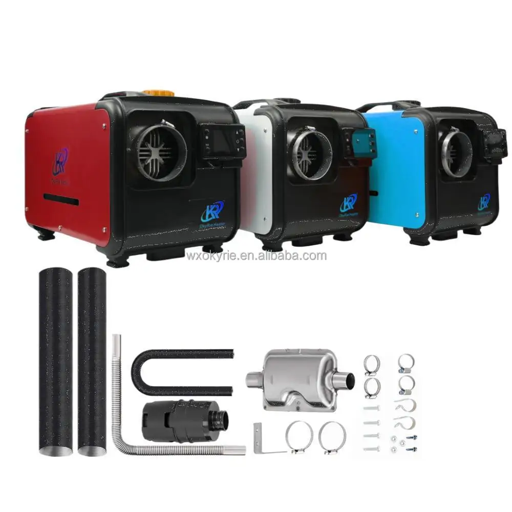 Portable 5kw Power Truck Cab Caravan Boat Bus Diesel Heater Quick Heating Aluminum 12V/24V/220V Price Air Conditioning Systems