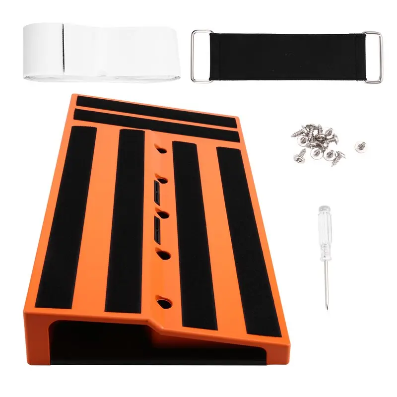 

【TRAVEL ESSENTIAL】Single Guitar Effects Pedal Board Guitar Effector Track Board Guitar Pedals Accessories