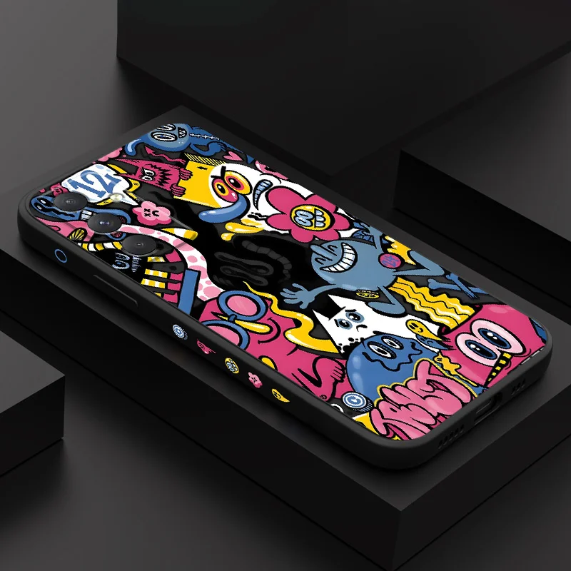 

Pink Monster Phone Case For Samsung Galaxy A55 A35 A25 A15 A16 A06 A05 A05S A54 A34 A24 A14 A04 A04S A04E 4G 5G Cover