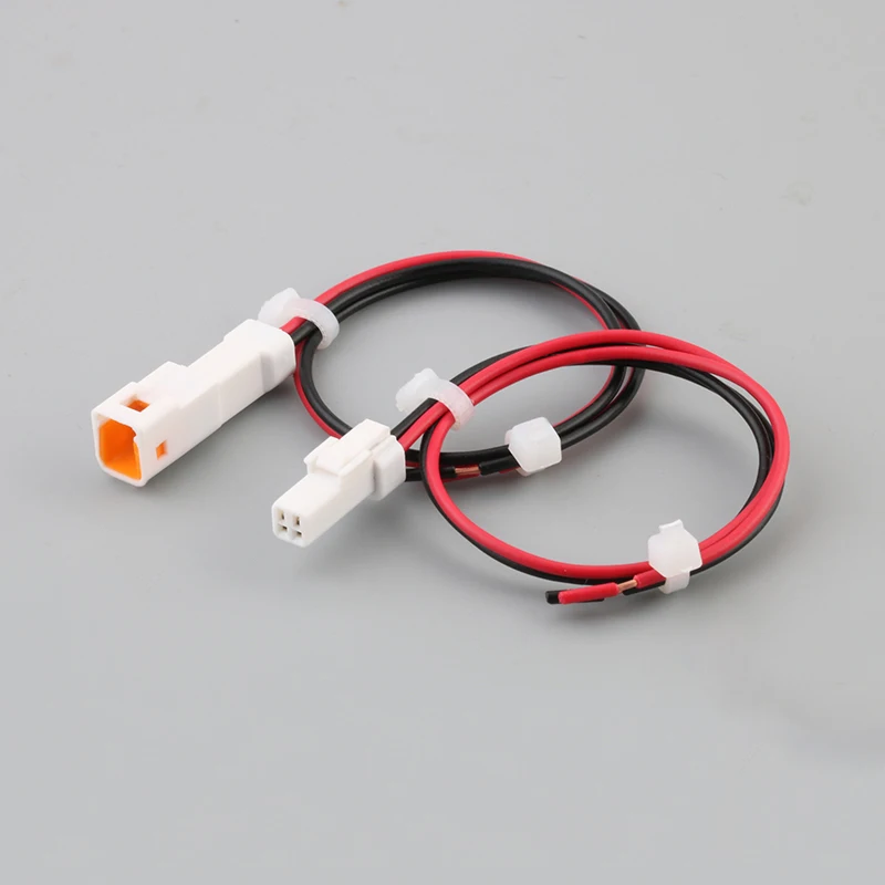 5/10/100 SETS Jst Type Automobile Waterproof Connector Male&Female Butt Joint Harness Plug With 15CM Wire JST02R/02T-JWPF-VSLE