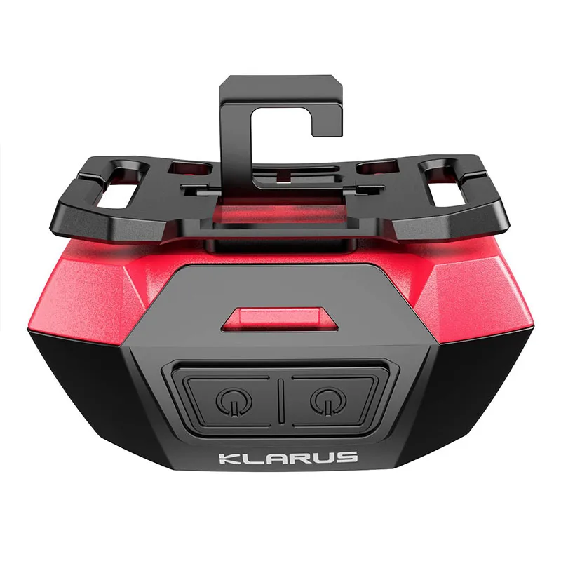 Klarus HM2 Lightweight Headlamp with Gesture Sensor, White/Red Dual-light Source, 270 Lumens Spot/Flood Light, Comfortable Wear