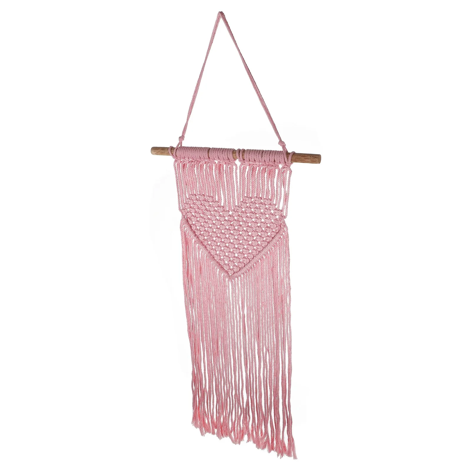 Bohemian Wall Hanging Tapestry Decor Cotton Rope Woven Macrame Wall Decor for Living Room Bedroom Room Romantic Boho Style
