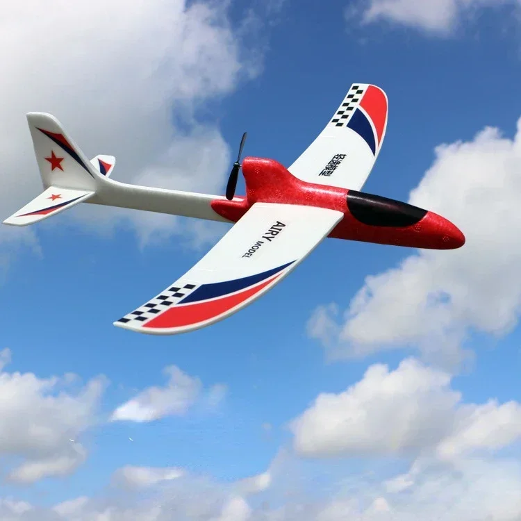 

Полетный пенопластовый планер, прочный электрический ручной тисненый самолет для семейных детей, игра на открытом воздухе во дворе, выпадение, летающая вечеринка «сделай сам»