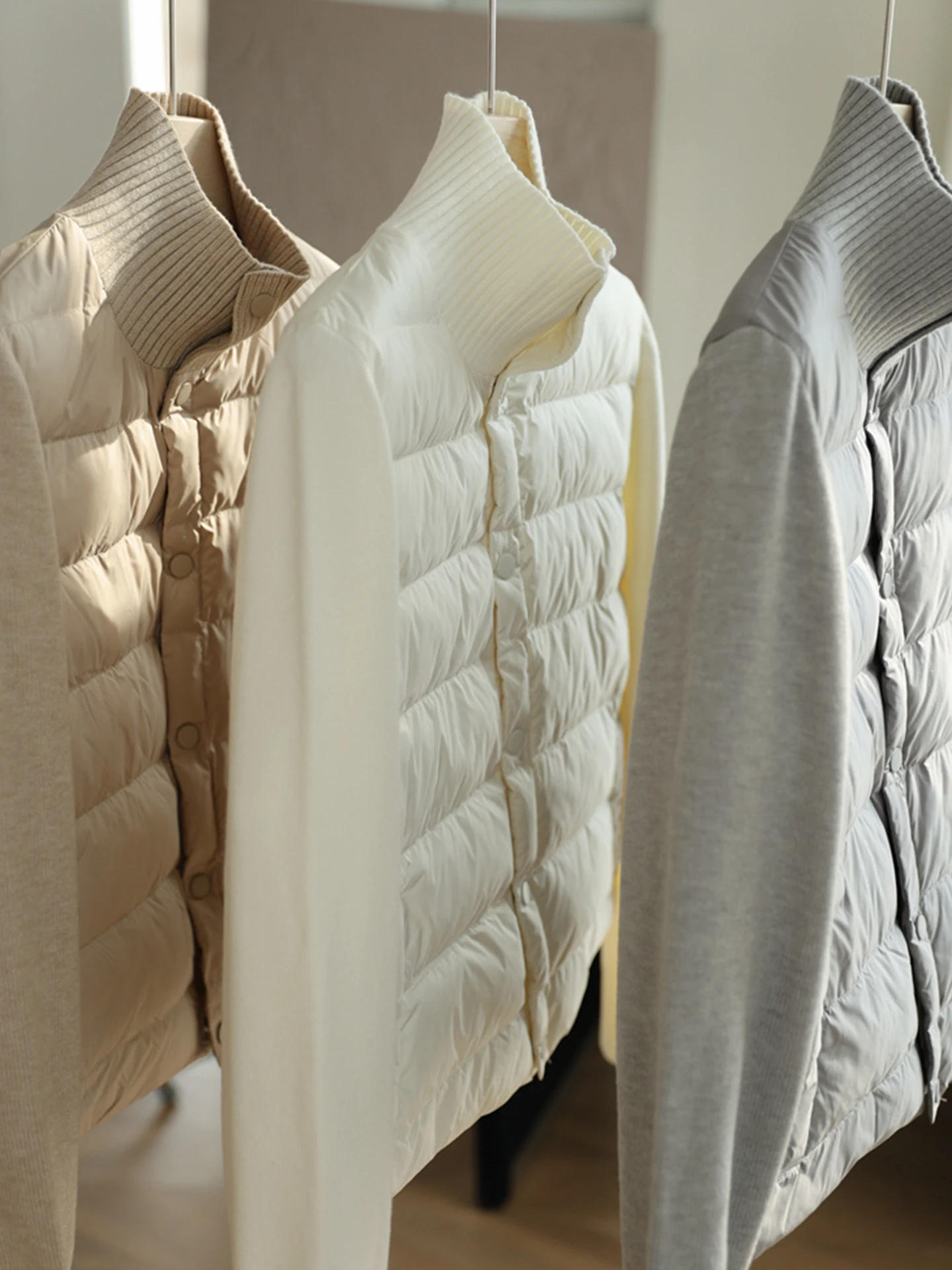 

Свободный вязаный удлиненный женский жакет SYLRT00825 из хлопка для осени и зимы, повседневный, комфортный, с эффектом люкс