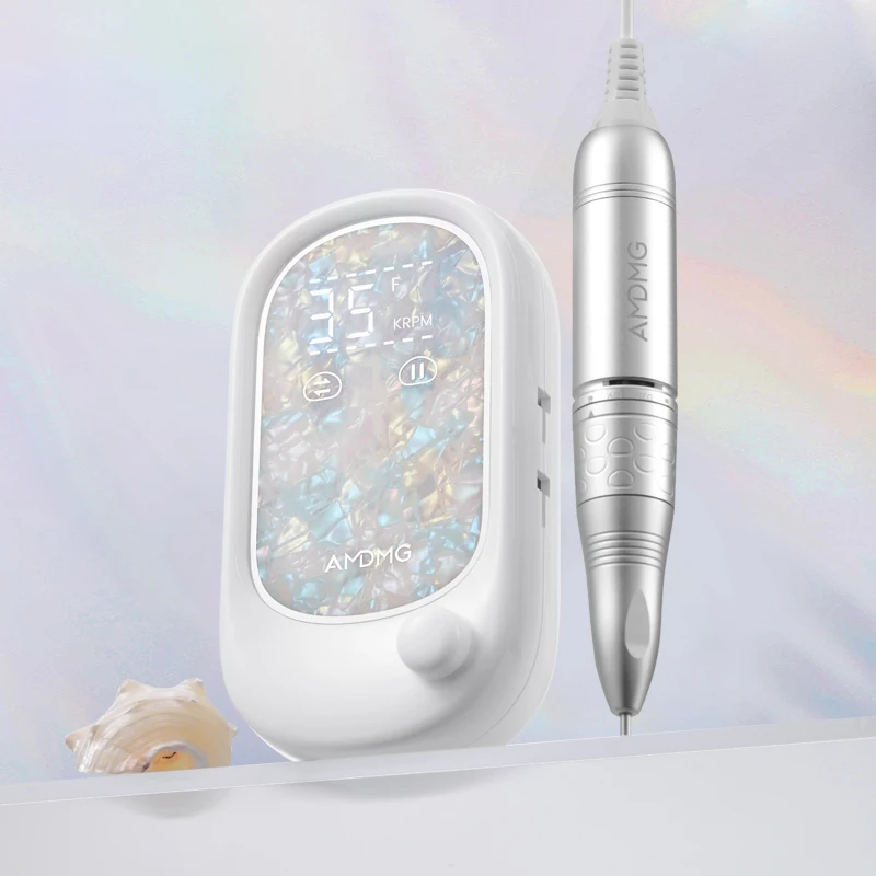 

Профессиональная аккумуляторная электрическая фрезерная машинка для маникюра 35000 об/мин для салонов красоты