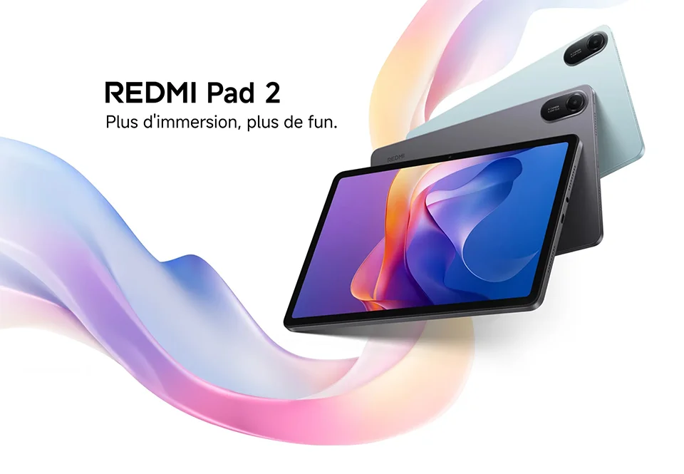 Xiaomi Redmi Pad 2 Global Version Wifi 11" 2.5K Crystal-clear Display MediaTek Helio G100-Ultra Mi Tablet  90Hz Display 9000mAh