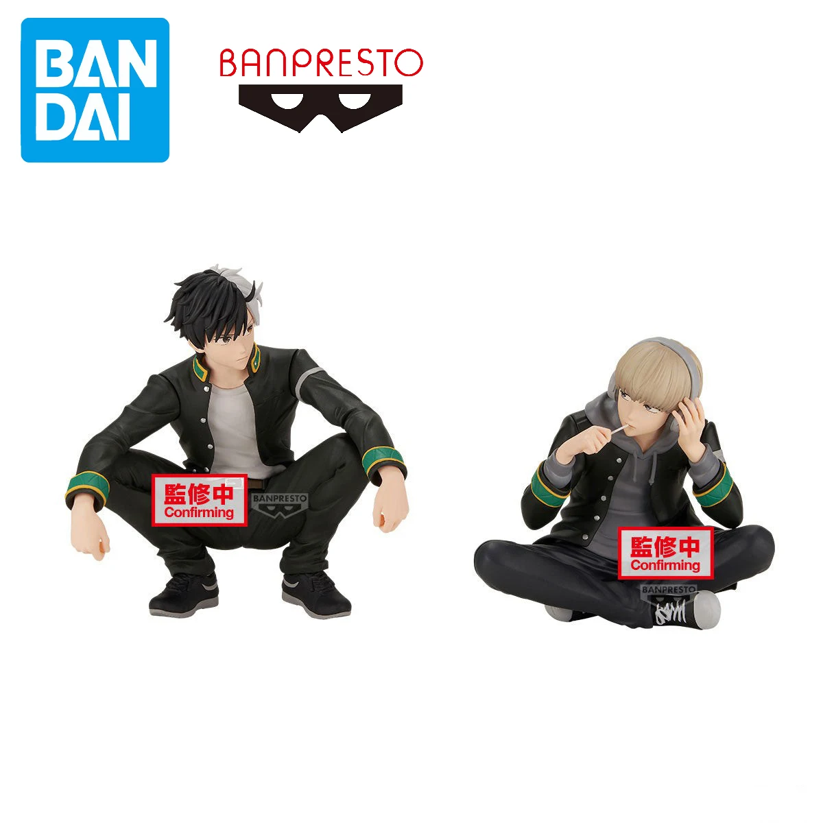 

In Stock Original BANDAI BANPRESTO Prepainted Wind Breaker Sakura Haruka Kaji Ren Chatting Time! Anime Figure Garage Kit Model