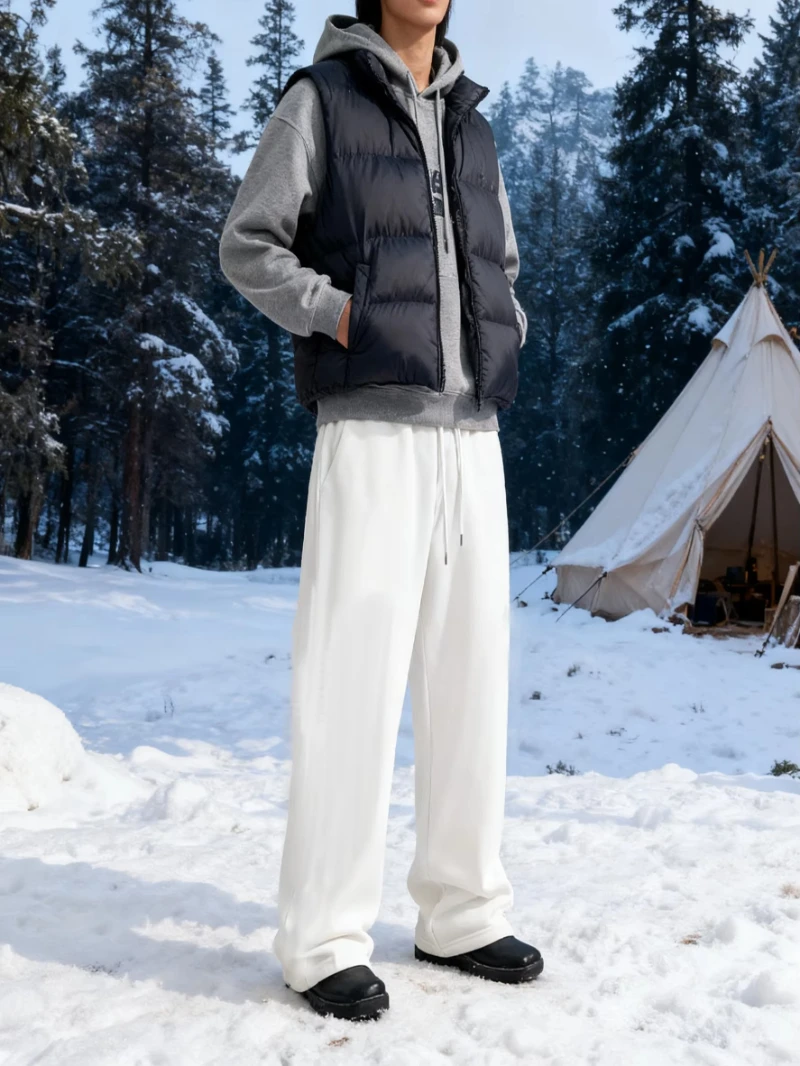 

Мужские теплые спортивные брюки, мужская повседневная спортивная одежда, длинные мужские спортивные тренировочные брюки для бега, повседневные спортивные штаны свободного покроя