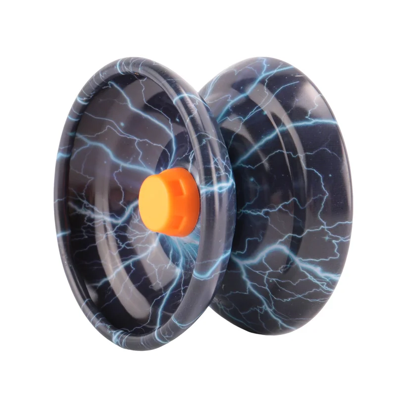 B24C-10Pcs Legierung Responsive Yoyo Bälle Bunte Responsive Ball Metall Anfänger String Trick Ball Für Anfänger