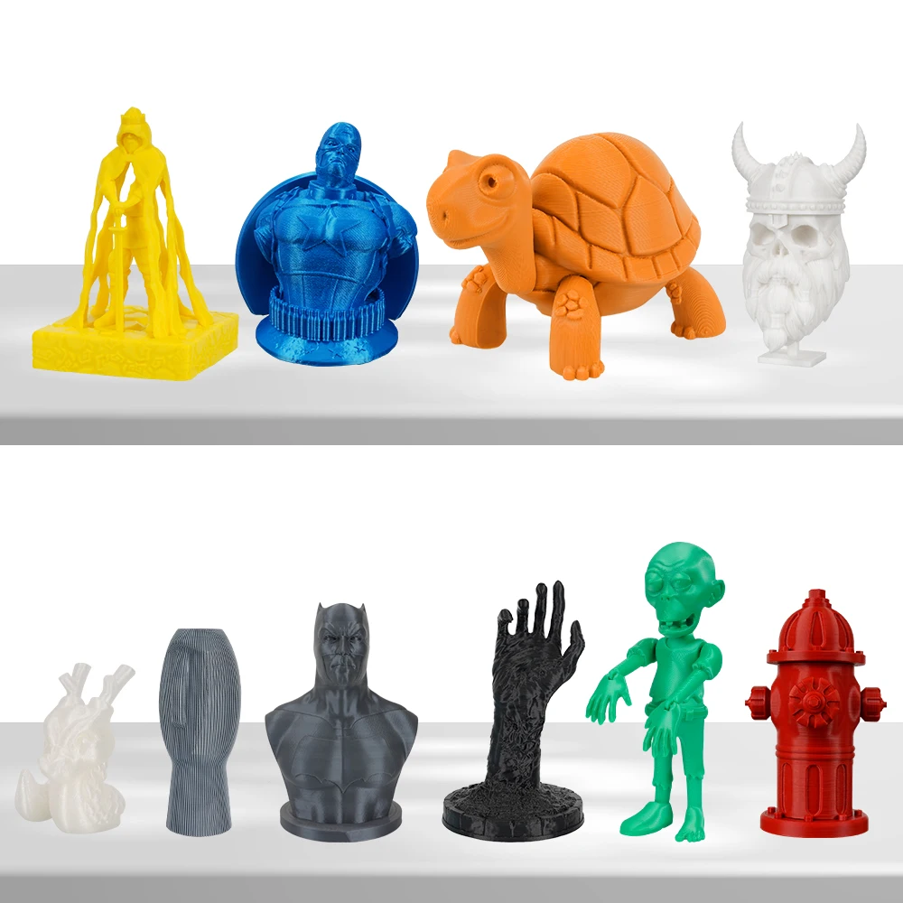 KINGROON PETG 3D-Drucker-Filament 1,75 mm 5 kg 10 kg Mixfarbe 3D-Druckmaterial 1 kg/Rolle Petg Kunststoff für FDM-3D-Drucker – Detail 9