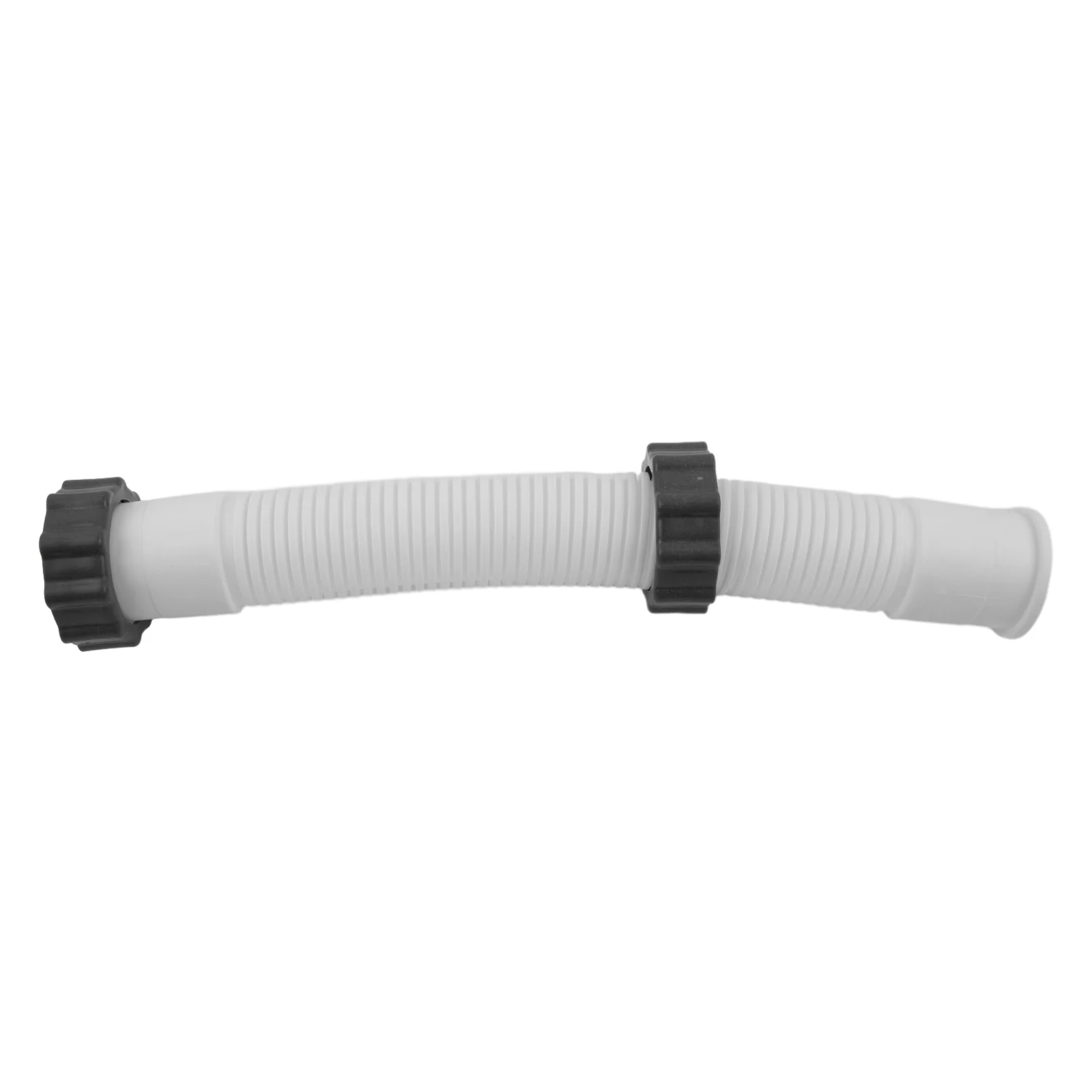 Textured & Leak for proof Pool Sand Filter Pump Hose Suitable for Intex 16 Inch for Easy to Set Up with Nuts on Both Ends