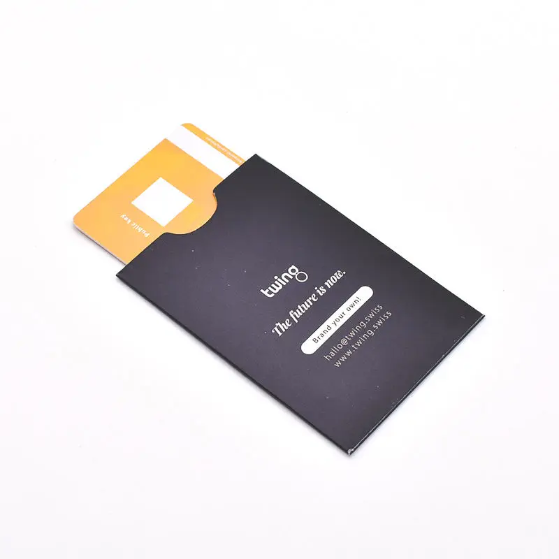 quality hotel key card with custom design hot sale white pvc card Custom key card sleeve