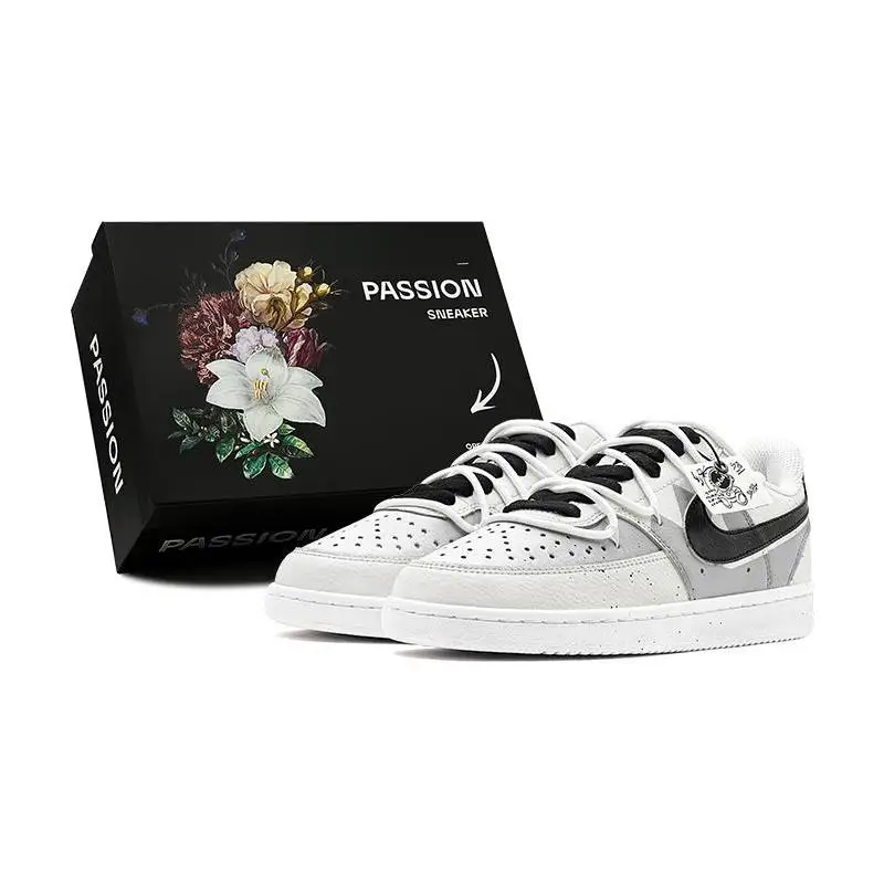 【Customize】Nike Court Vision 1 Skateboarding Shoes Men Sneakers shoes CD5463-100