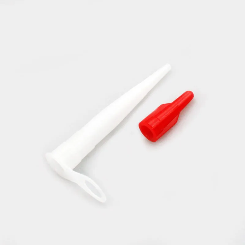 12 sets of silicone nozzle accessories, nozzle replacement, construction tool accessories, nuts, glass nozzle accessories