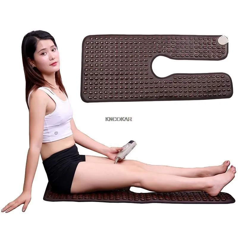 Back Pain Relief Waistcoat Cervical Infrared Therapy Spine Care Stone Thermal Mat Body massager physical therapy home voltag220V