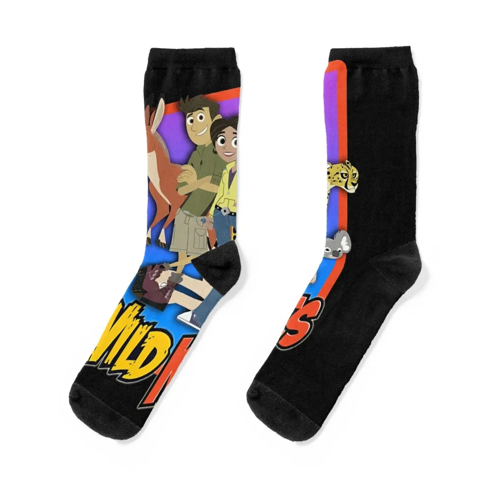 Wild Kratts Team Classic T-Shirt.png Socks crazy Men's gym Socks Male Women's