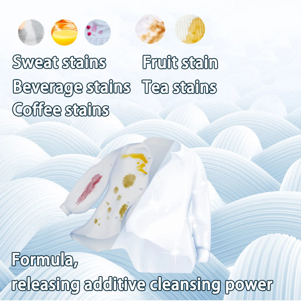 30pcs Laundry Tablets Strong Decontamination Washing Paper Capsules Deep Cleaning Ultra Soft Washing Powder Underwear Clothes