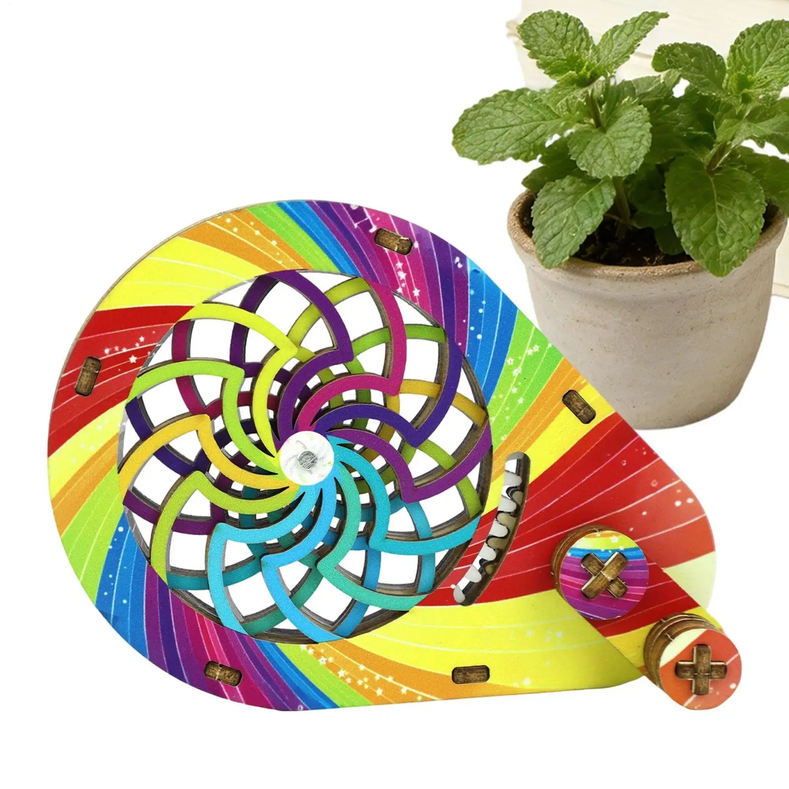 

Деревянная оптическая игрушка, развивающая интерактивная вращающаяся деревянная игрушка для детей, обучающая оптике, для мальчиков, девочек, детей, подростков и взрослых