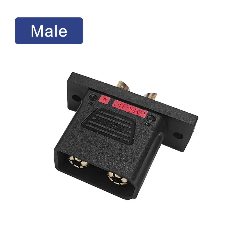 130-180A Male Female Battery Connector for Drone Electric Vehicle QS8P-S High Current Anti Spark Lock Plate Charging Power Plug