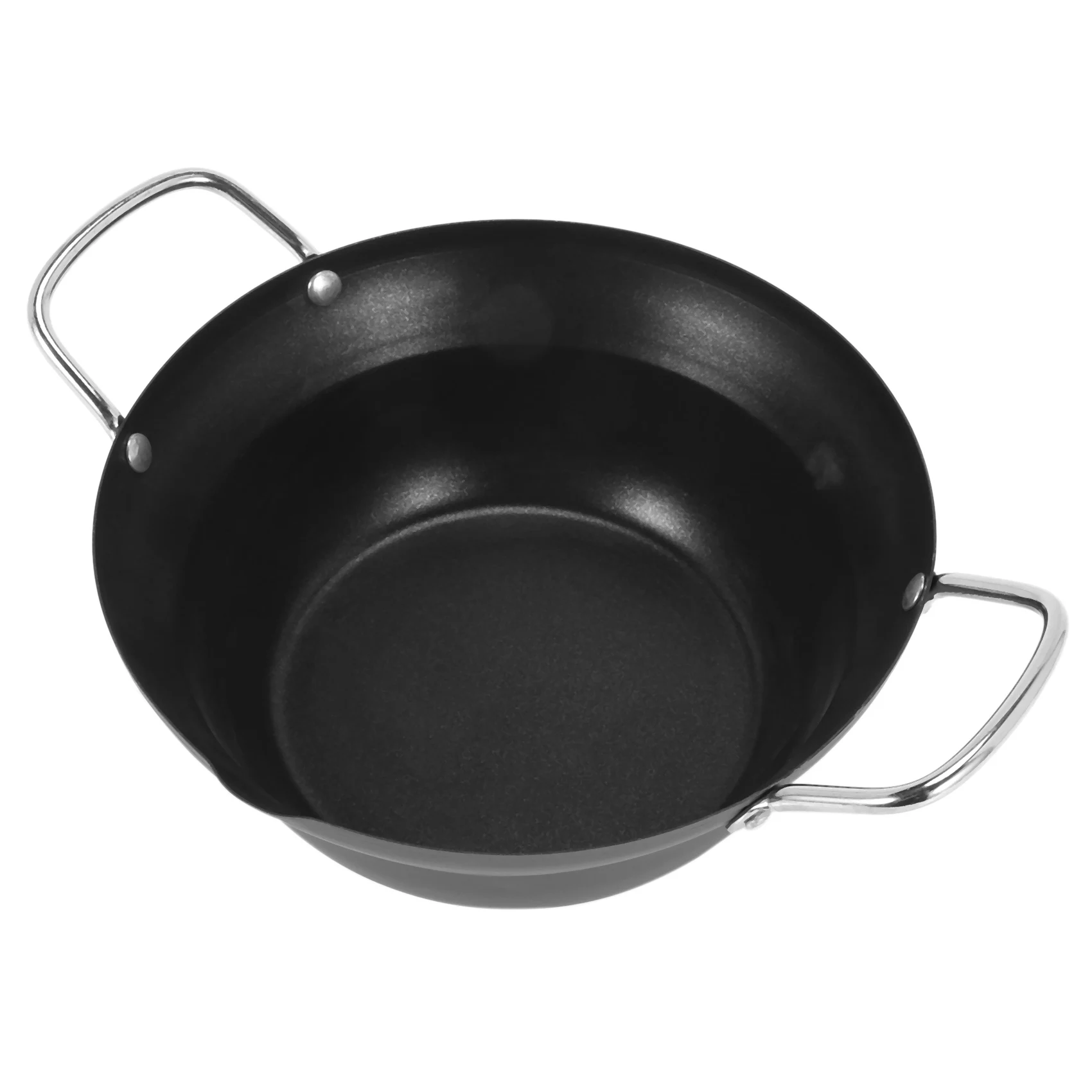 20 cm Łatwe nalewanie z powłoką nieprzywierającą Tempura Garnek z ociekaczem do oleju Mini patelnia w stylu japońskim