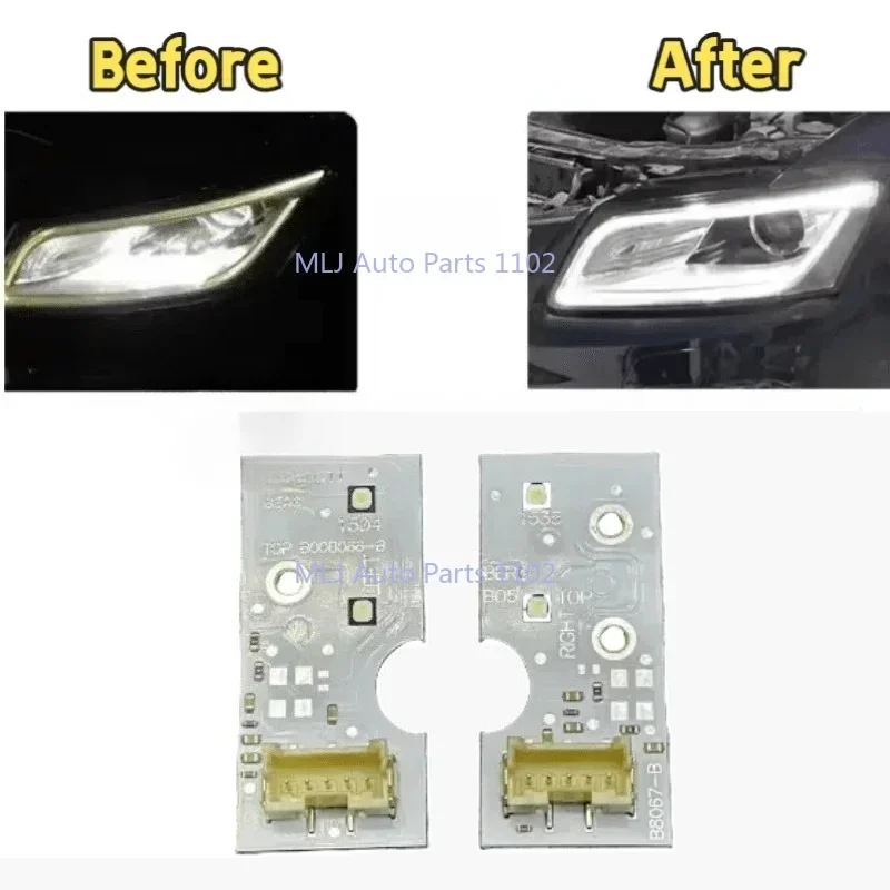 

White Light For Audi Q5 2013-2017 Car Headlights DRL Chip Ballast Chip Circuit Board Light Source Board Chip