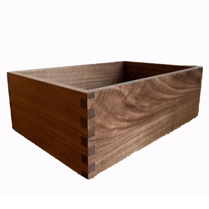 Black walnut solid wood Organizer boxes Sundries Storage box strong cosmetic storage box durable Simplicity Chinese style