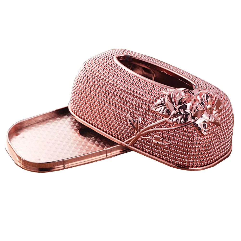 

Acrylic Tissue Box Desktop Napkin Holder For Home Hotel Room Household Napkin Box Tissue Container Storage Adornment