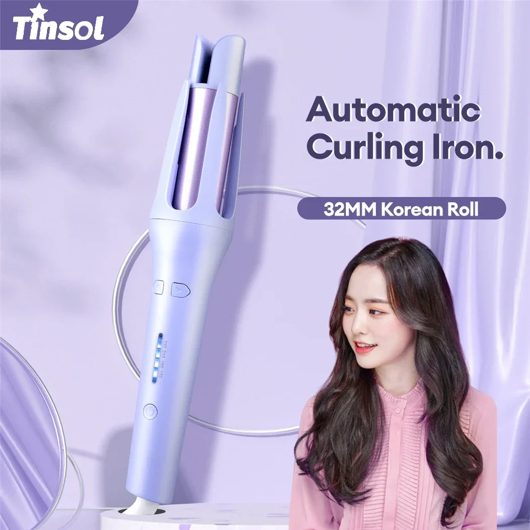 Automatic Curling Iron 32MM Auto Rotating Ceramic Curling Iron Professional Curling Iron Electric Curling Iron