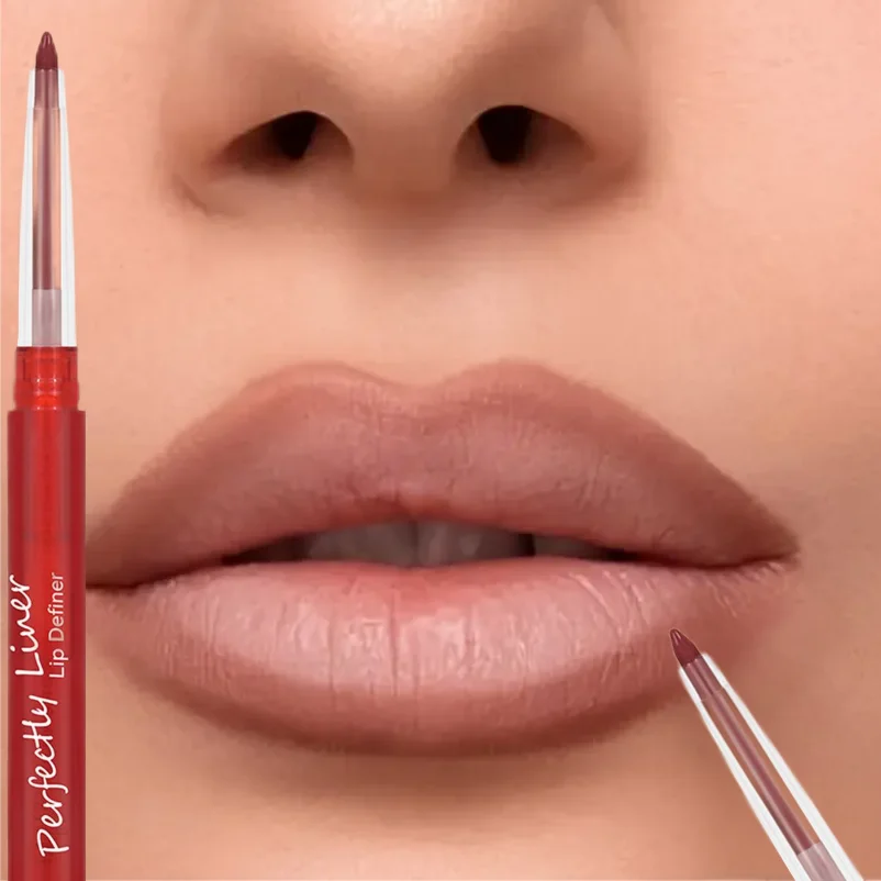 

1PC Nude Matte Lipstick Long Lasting Waterproof Color Rendering Lip Glaze Lips Liner Pencil Lip Cosmetics