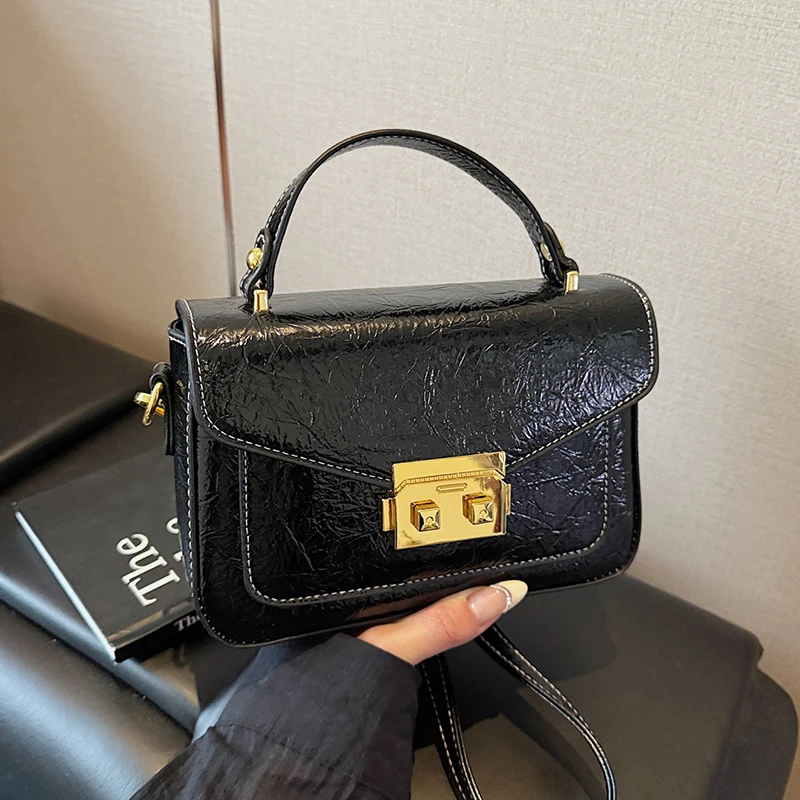 Small Handbags For Women Top Brand Shoulder Fashion Bag Square Hand Bag Purse Designer Crossbody Bag With Soft Handle bolsas