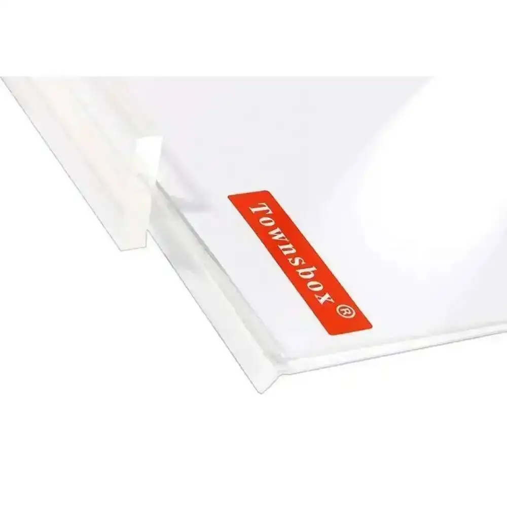 2Pcs A4（297*210mm）Acrylic Advertising Poster Picture Sign Holder T Shape Table Menu Price Display Frame For Restaurants